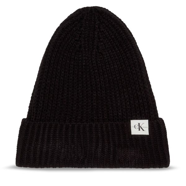 Calvin Klein Jeans Шапка Calvin Klein Jeans Monogram IU0IU00440 Черен