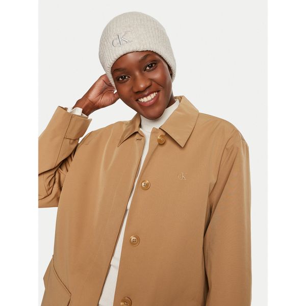 Calvin Klein Шапка Calvin Klein Thick Embroidery K60K612321 Бежов