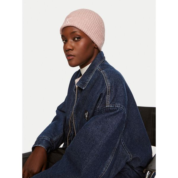 Calvin Klein Шапка Calvin Klein Thick Embroidery K60K612321 Розов