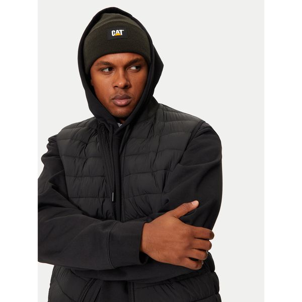 CATerpillar Шапка CATerpillar Label Cuff 1090026 Кафяв