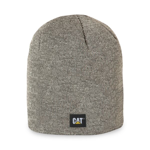 CATerpillar Шапка CATerpillar Logo Knit 1120038-004 Сив