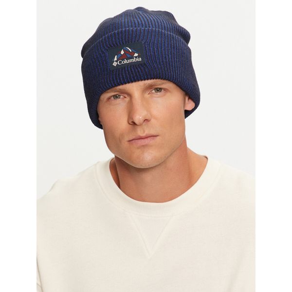 Columbia Шапка Columbia Provisions Cuffed Beanie 2092601 Син