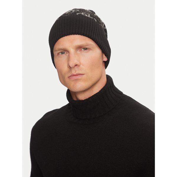 Guess Шапка Guess AM9469 POL01 Черен