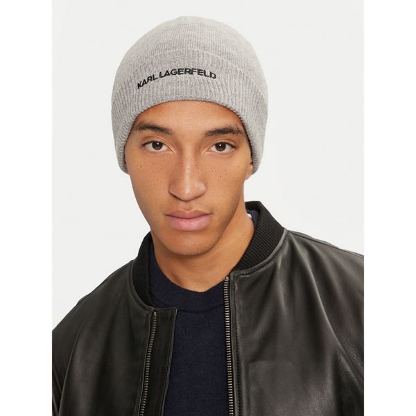 KARL LAGERFELD Шапка KARL LAGERFELD 246M3320 Сив
