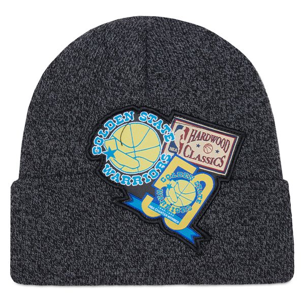 Mitchell & Ness Шапка Mitchell & Ness Logo Patch HCFK4341 Черен