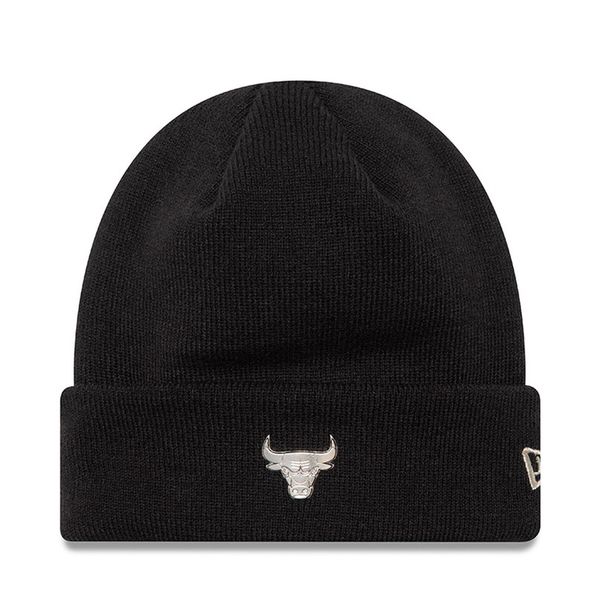New Era Шапка New Era Metallic Cuff Beani 60565216 Черен