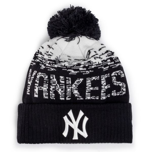 New Era Шапка New Era Mlb Sport Knit Neyy 80536115 Тъмносин