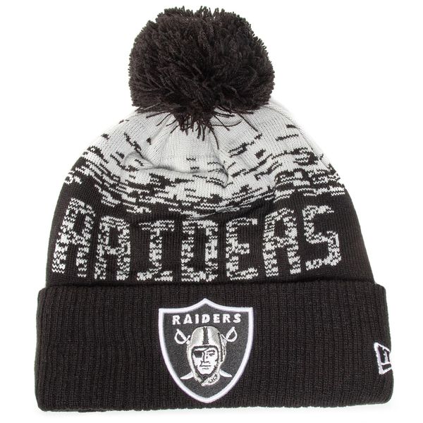 New Era Шапка New Era Nfl Sport Knit Cuff 12122720 Черен