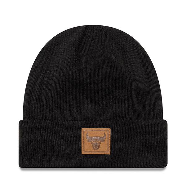 New Era Шапка New Era Team Patch Cuff Bea 60565196 Черен