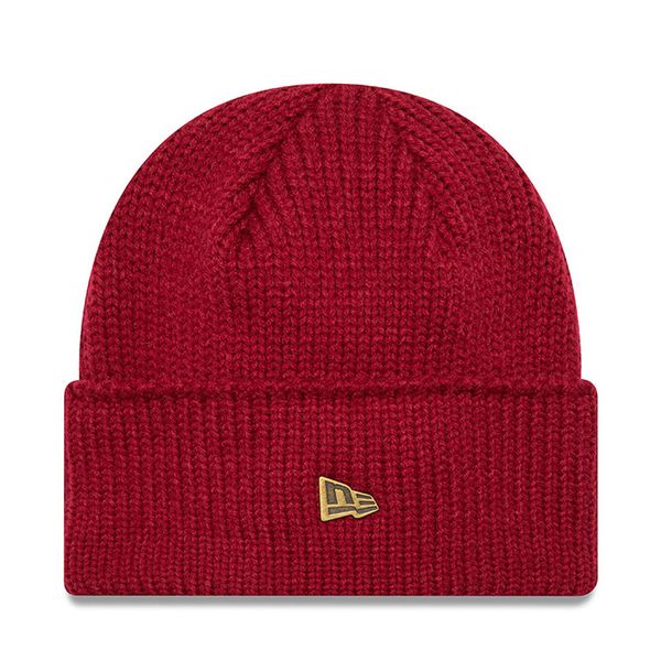 New Era Шапка New Era Wide Cuff Beanie 60565442 Червен