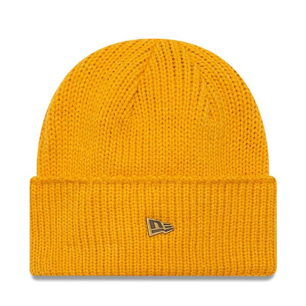 New Era Шапка New Era Wide Cuff Beanie 60565448 Жълт
