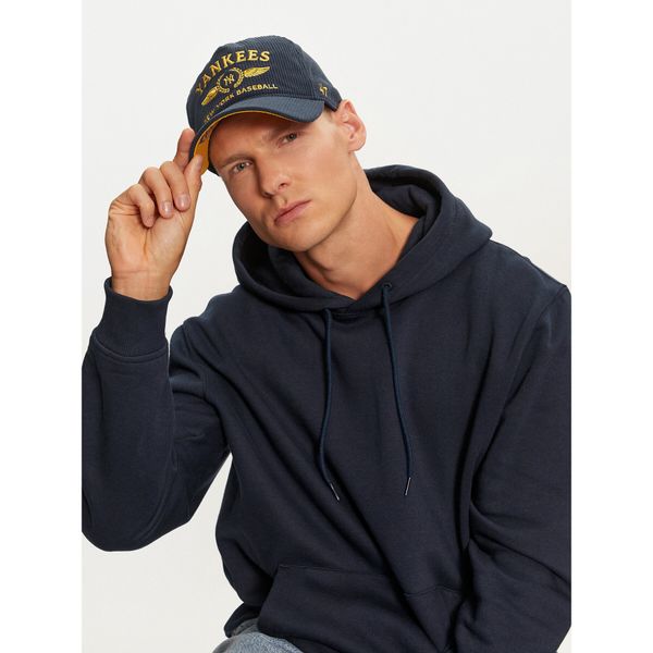 47 Brand Шапка с козирка 47 Brand B-SKYLC17EWP-NY Тъмносин