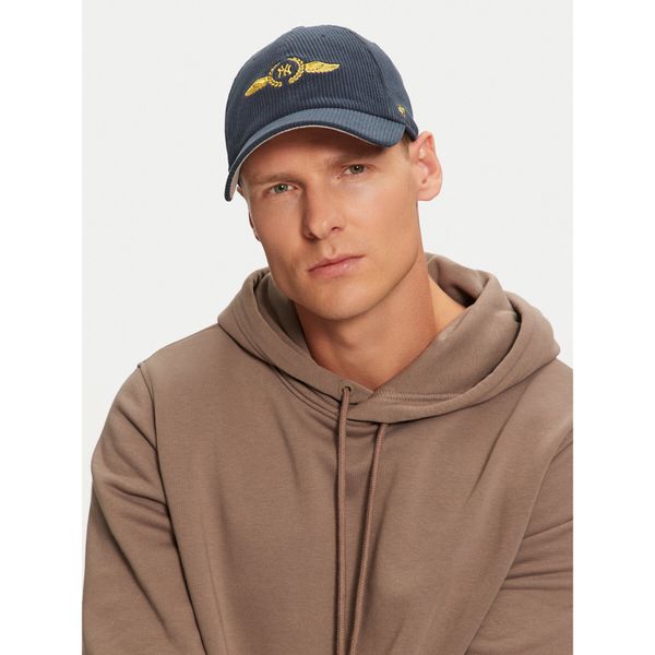 47 Brand Шапка с козирка 47 Brand B-SKYMF17EWS-NY Тъмносин