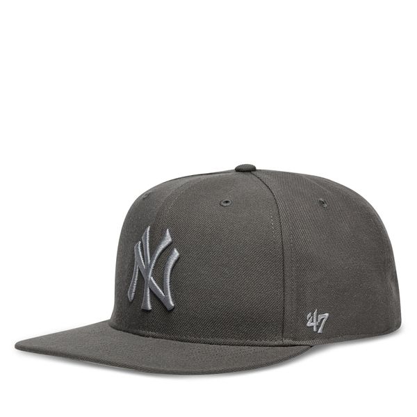 47 Brand Шапка с козирка 47 Brand BAS-SRSUC917WBP-CC08 Сив