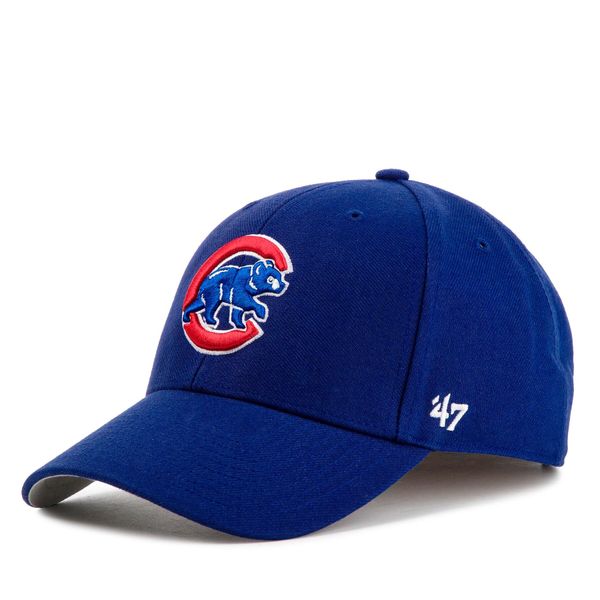 47 Brand Шапка с козирка 47 Brand Chicago Cubs B-MVP05WBV-DLA Dark Royal