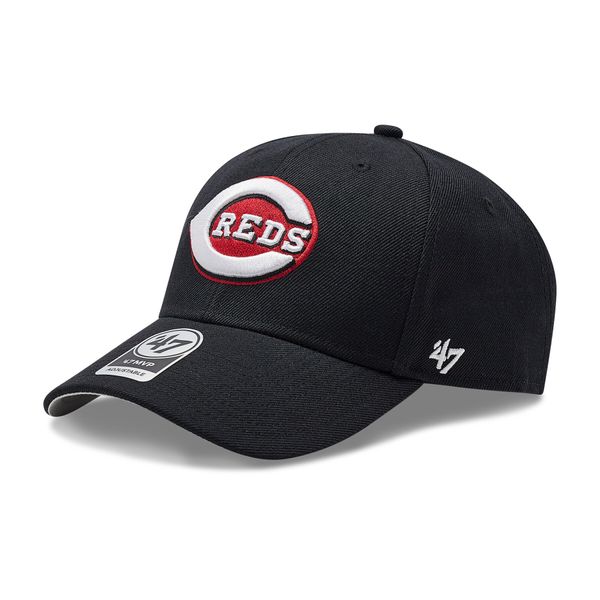 47 Brand Шапка с козирка 47 Brand Cincinnati Reds Mlb Mvp B-MVP07WBV-BKJ Черен