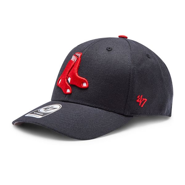 47 Brand Шапка с козирка 47 Brand MLB Boston Red Sox '47 MVP B-MVP02WBV-A1 Navy
