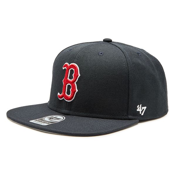 47 Brand Шапка с козирка 47 Brand MLB Boston Red Sox Sure Shot '47 CAPTAIN B-SRS02WBP-NYC Navy