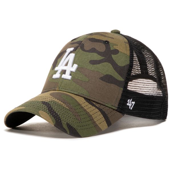 47 Brand Шапка с козирка 47 Brand Mlb Los Angeles Dodgers Branson B-CBRAN12GWP-CMD Camo