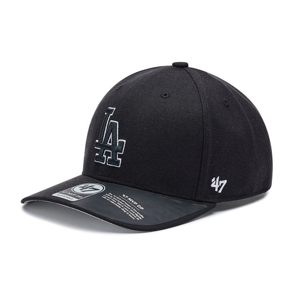 47 Brand Шапка с козирка 47 Brand Mlb Los Angeles Dodgers Cold Zone B-CLZOE12WBP-BKB Black