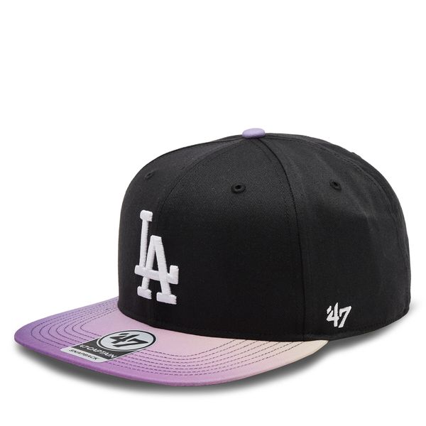 47 Brand Шапка с козирка 47 Brand Mlb Los Angeles Dodgers Paradigm Tt Snap ’47 Captain B-PDMCP12CTP-BK Black