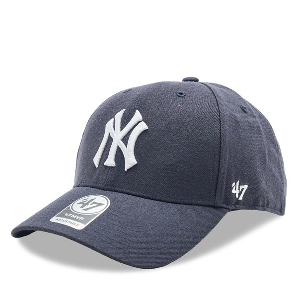 47 Brand Шапка с козирка 47 Brand MLB New York Yankees '47 MVP SNAPBACK B-MVPSP17WBP-NYC Navy