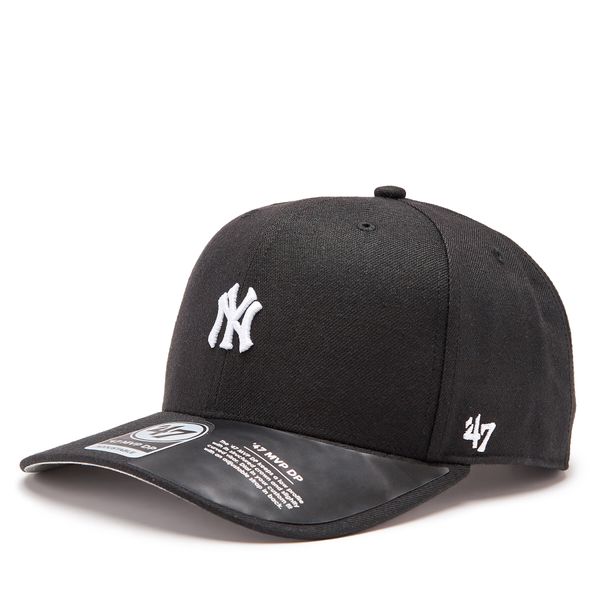47 Brand Шапка с козирка 47 Brand MLB New York Yankees Base Runner 47 MVP DP B-BRMDP17WBP-BK Black