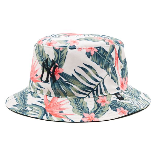 47 Brand Шапка с козирка 47 Brand MLB New York Yankees Coastal Floral 47 BUCKET B-CFLBK17PTF-VQ Coastal Floral
