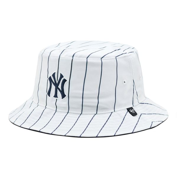 47 Brand Шапка с козирка 47 Brand MLB New York Yankees Pinstriped '47 BUCKET B-PINSD17PTF-NY Navy