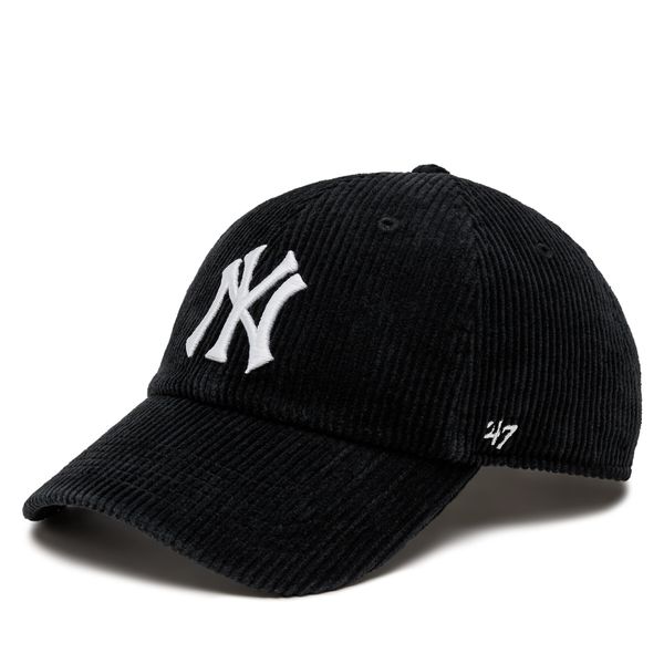 47 Brand Шапка с козирка 47 Brand MLB New York Yankees Thick Cord 47 B-THCKC17EWS-BK Black