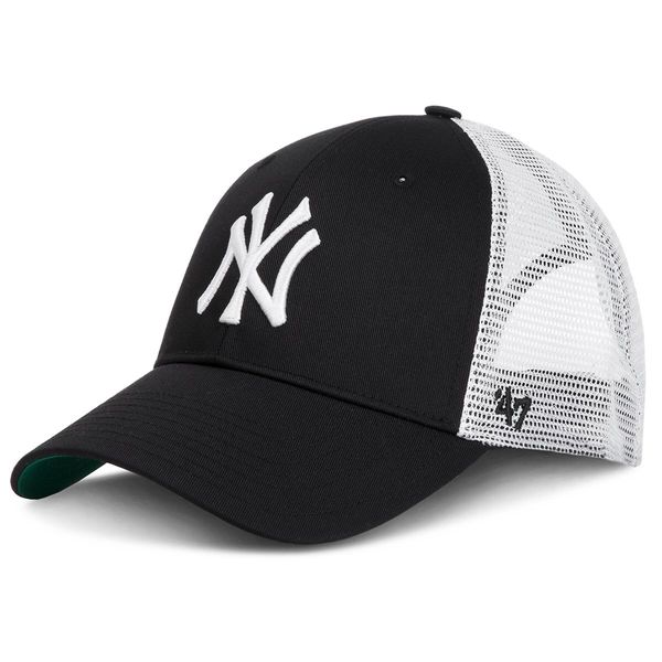 47 Brand Шапка с козирка 47 Brand New York Yankees 47 BRAND-B-BRANS17CTP-BK Черен