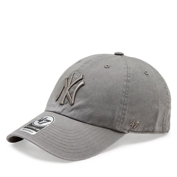 47 Brand Шапка с козирка 47 Brand New York Yankees Clean Up RGW17GWSNL Dy Dark Grey