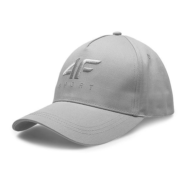 4F Шапка с козирка 4F 4FSS23ACABM132 Сив