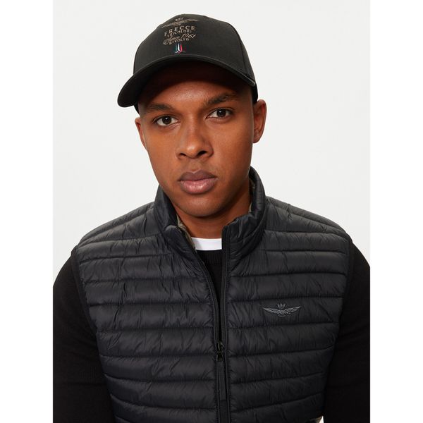 Aeronautica Militare Шапка с козирка Aeronautica Militare 242HA1132CT2261 Черен