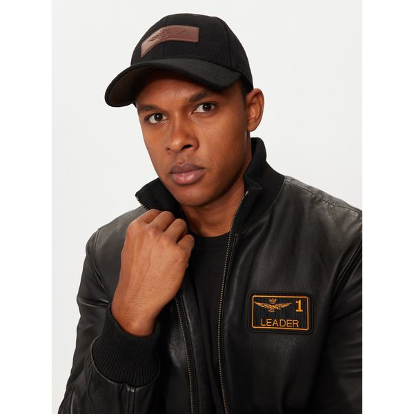 Aeronautica Militare Шапка с козирка Aeronautica Militare 242HA1147CT2333 Черен