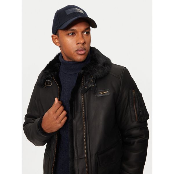 Aeronautica Militare Шапка с козирка Aeronautica Militare 242HA1147CT2333 Тъмносин