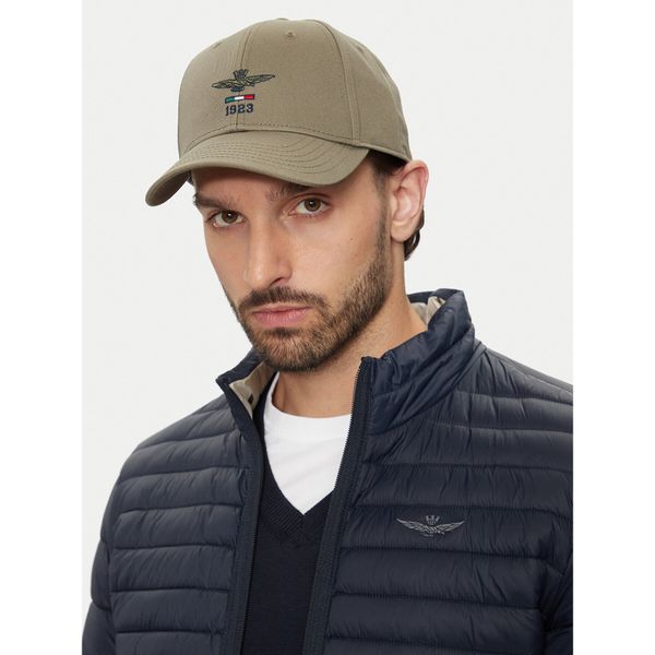 Aeronautica Militare Шапка с козирка Aeronautica Militare Cappellino 242HA1179CT2848 Каки