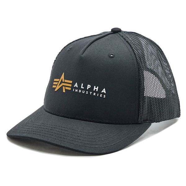 Alpha Industries Шапка с козирка Alpha Industries Label 106901 Black 03
