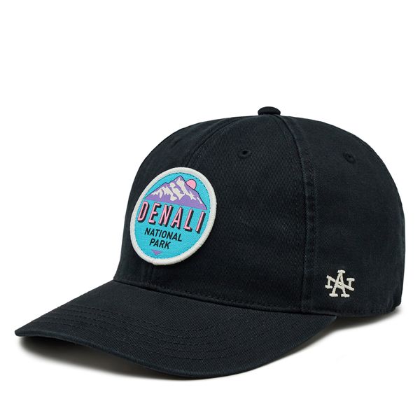 American Needle Шапка с козирка American Needle Denail Hepcat SMU702A-DNP Black