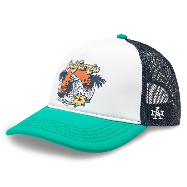 American Needle Шапка с козирка American Needle Riptide Valin - California SMU706A-CA Navy/Wht/Emerald