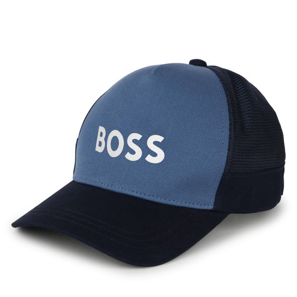 BOSS Шапка с козирка Boss J50950 Син