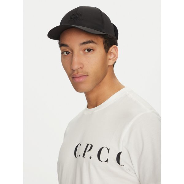 C.P. Company Шапка с козирка C.P. Company 18CMAC146A005904A Черен
