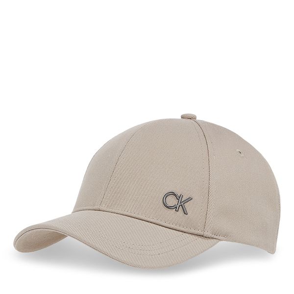 Calvin Klein Шапка с козирка Calvin Klein Bombed Metal K50K512349 Бежов