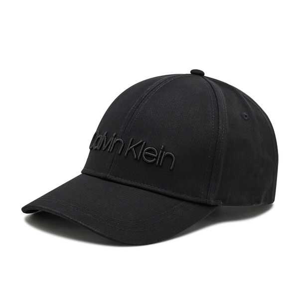 Calvin Klein Шапка с козирка Calvin Klein Embroidery Bb Cap K50K505737 Черен