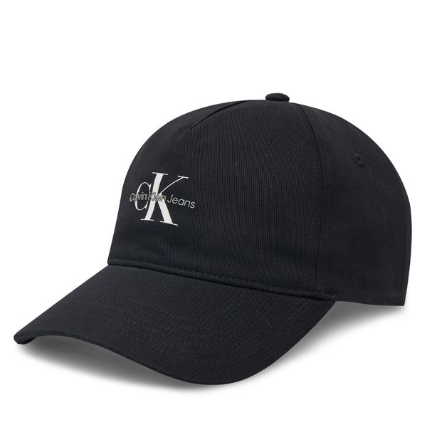 Calvin Klein Jeans Шапка с козирка Calvin Klein Jeans Printed Monologo Cap LV04K5027G Черен