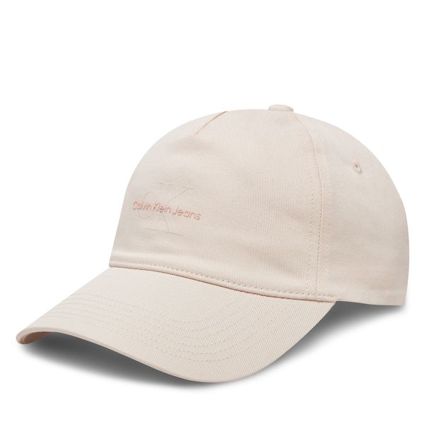 Calvin Klein Jeans Шапка с козирка Calvin Klein Jeans Printed Monologo Cap LV04K5027G Розов