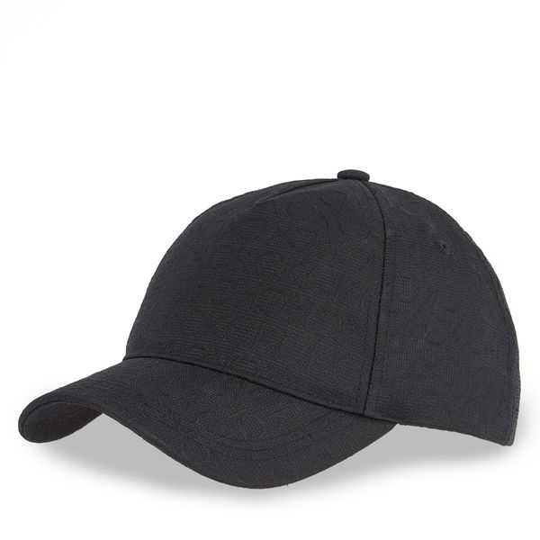 Calvin Klein Шапка с козирка Calvin Klein Monogram Jacquard Cap K60K612871 Черен