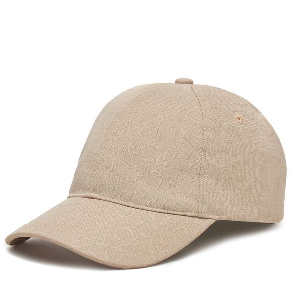 Calvin Klein Шапка с козирка Calvin Klein Monogram Jacquard Cap K60K612871 Сив