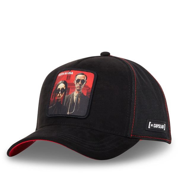 Capslab Шапка с козирка Capslab CL/ART/1/PCT/GOTH Черен