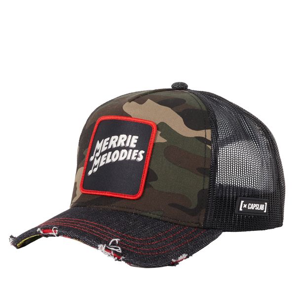 Capslab Шапка с козирка Capslab CL/LOO10/1/CT/FOL Зелен